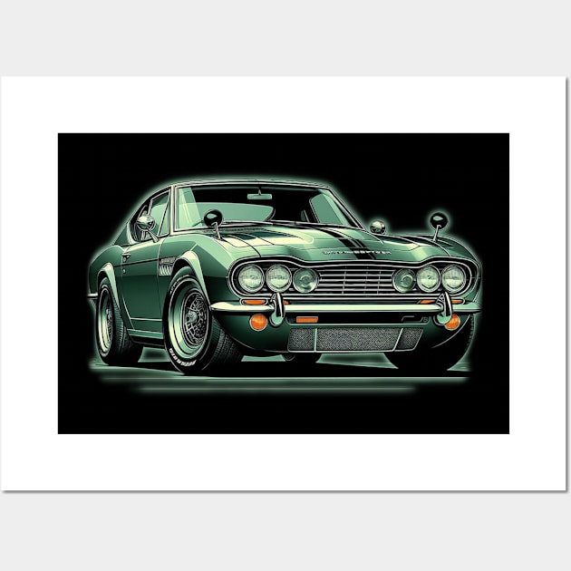 Jensen Interceptor Wall Art by VintageCarsShop